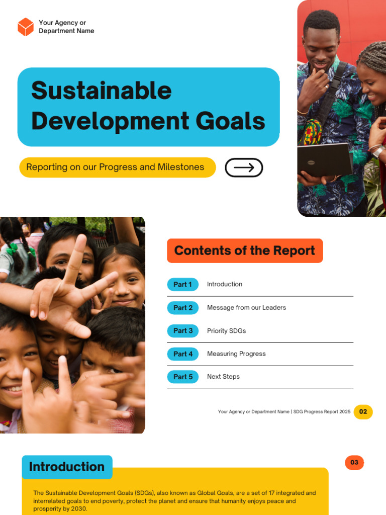 Sustainable Development Goals Presentation Pdf Sustainability Goal