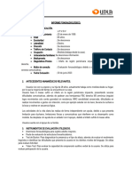 Informe Fonoaudiologico - Caso Clinico 2