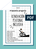 Informe Innovación Peatonal Inclusiva