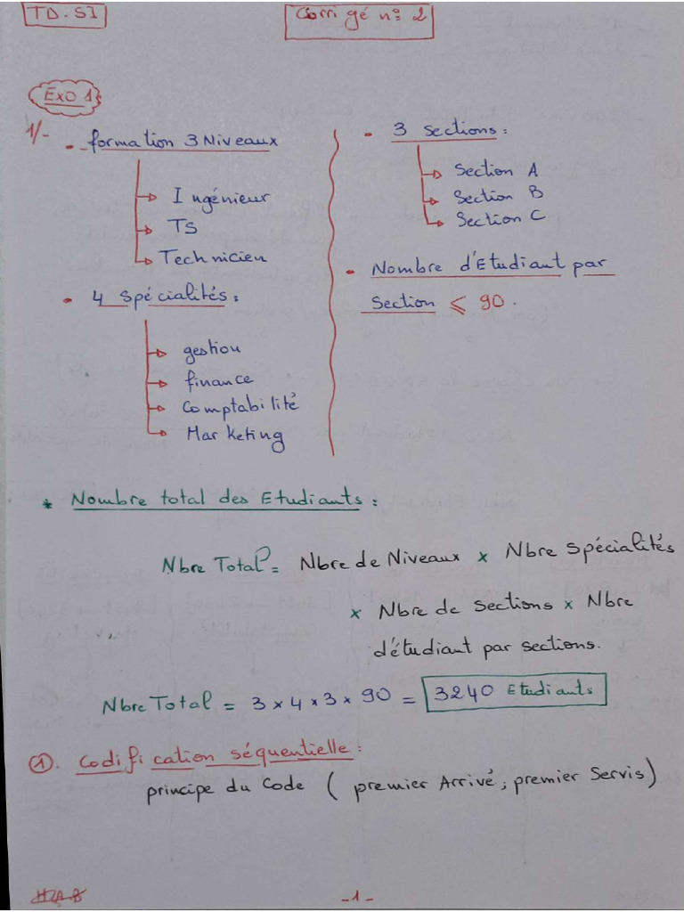 Correction de Série TD 2 | PDF