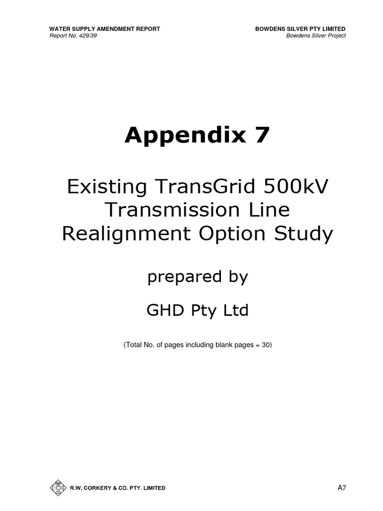 Transmission Line Design Manunal Transgrid PDF Electric Power Transmission