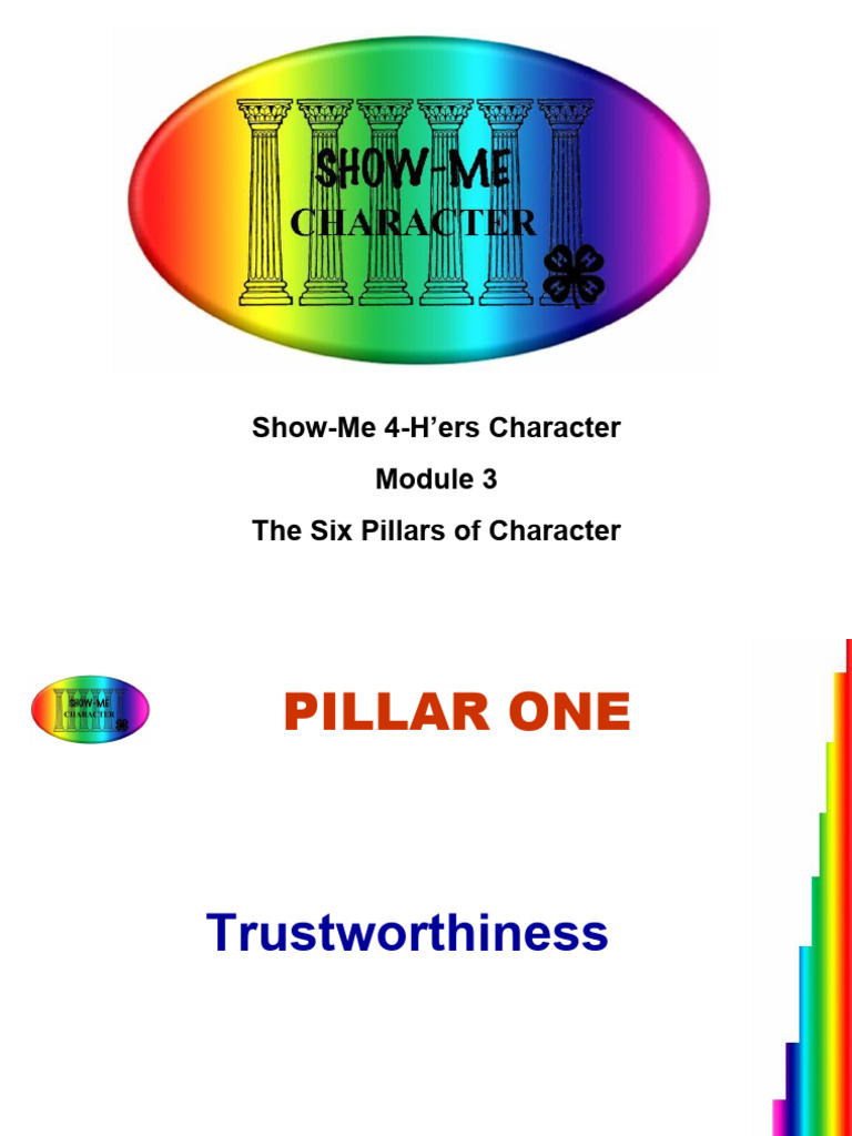 Show me character module 3 pdf integrity ethical principles