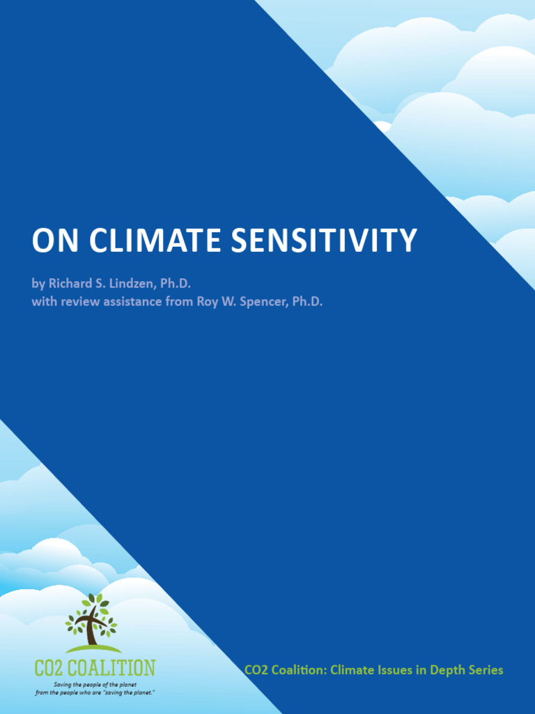 Lindzen - On Climate Sensitivity | PDF | Greenhouse Effect | Climate Change