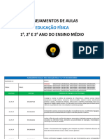 Planejamentos de Aulas - Ensino Médio