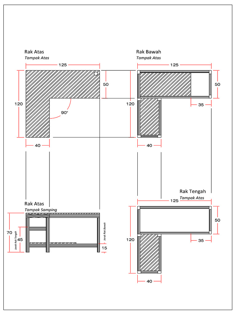 Model Meja Dapur | PDF