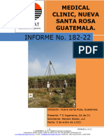 182-22 Medical Clinic Nueva Santa Rosa Guatemala - Soil Test