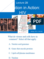 Biol1001a Lecture2b Fall2021 Hiv