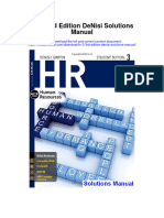 Instant Download HR 3 3rd Edition Denisi Solutions Manual PDF Full Chapter