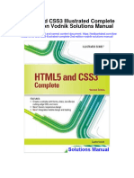 Instant Download Html5 and Css3 Illustrated Complete 2nd Edition Vodnik Solutions Manual PDF Full Chapter