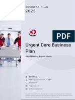 Urgent Care Business Plan Example