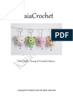 Mini Dolls Group D - Kaia Crochet