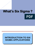 Six Sigma Applications