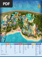 Aquaventure Waterpark Map 2025 | PDF | Water | Foods