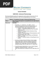 USW1 NURS 6521 Courseschedule