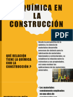 La Química en La Construcción