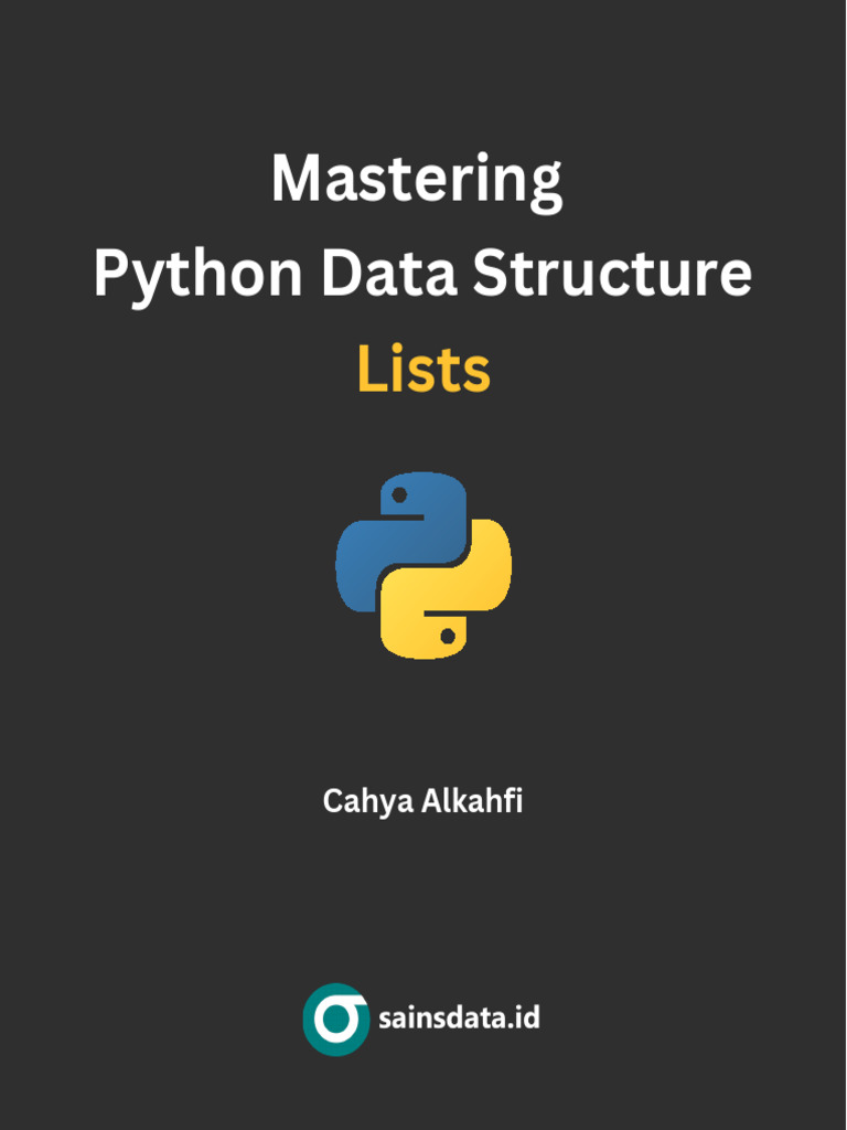 Mastering Python Data Structure (Lists) | PDF | Parameter (Computer ...