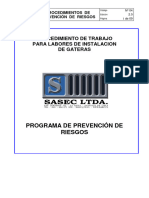 Sasec - Procedimiento - Iso 9000 (Gateras) 1