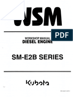 Kubota SM-E2B Workshop Manual