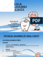 Oral Pathology Physical Chemical Injuries of Oral Cavity