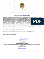 Certificação ENCCEJA 2022 - SEDUC - PARÁ