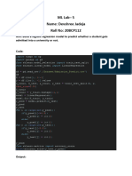 ML Assignment Devshree Lab5