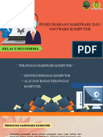 Pemeliharaan Hardware & Software Komputer