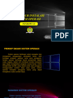 Prosedur Instalasi Sistem Operasi