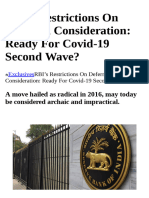 BQ Prime-RBI - S - Restrictions - On - Deferred - Consideration - Ready - For - Covid - 19