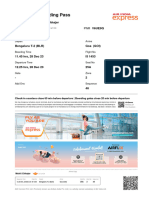 Boarding Pass (BLR GOI)