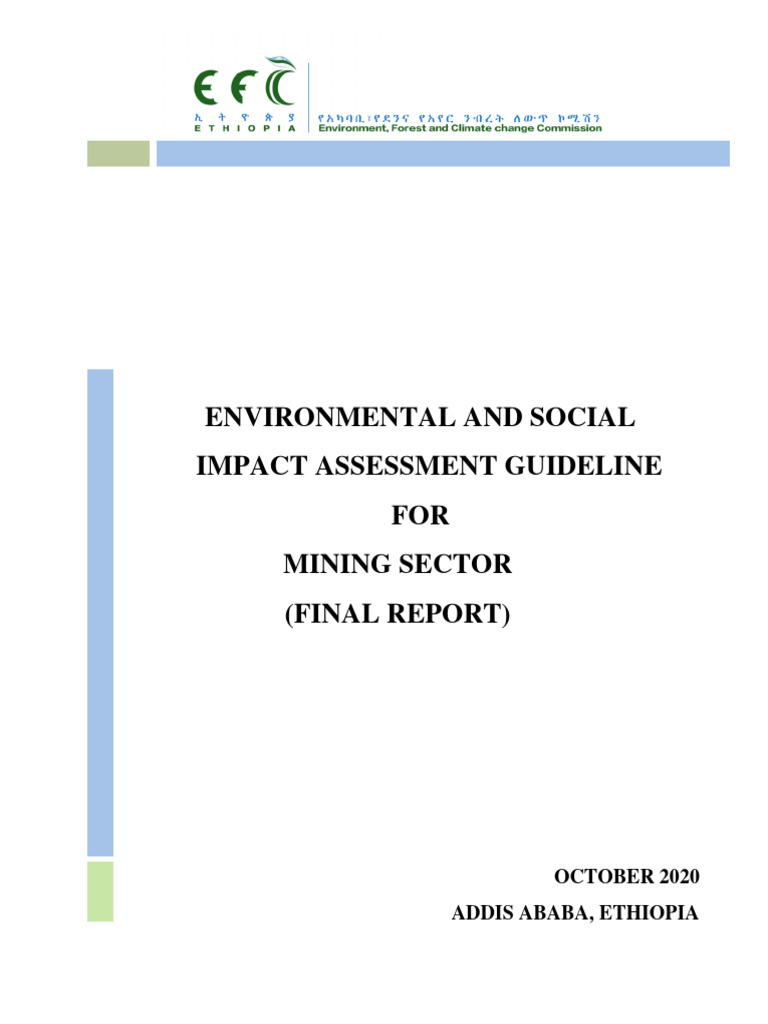 Mining Esia Guideline Pdf