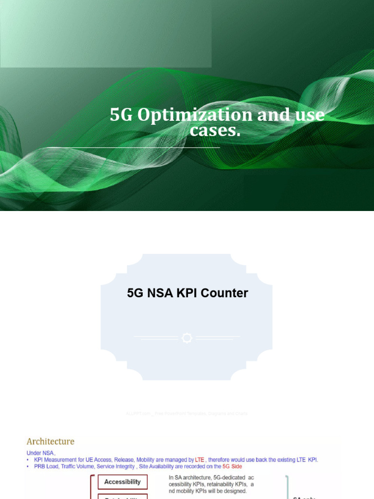 5G Optimization: Use Cases & Requirements | PDF | Orthogonal Frequency ...