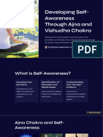 Developing Self Awareness Through Ajna and Vishudha Chakra