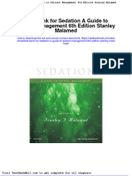 Full Download Test Bank For Sedation A Guide To Patient Management 6th Edition Stanley Malamed PDF Full Chapter