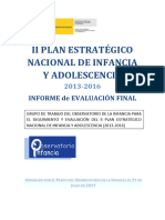 Informe Evaluacion Final II PENIA Aprobado Por Pleno Observatorio Julio 2017