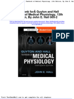 Full Download Test Bank For Guyton and Hall Textbook of Medical Physiology 13th Edition by John e Hall 005 2 PDF Full Chapter