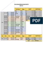 Jadwal Mengajar Smart - Edu - Terbaru