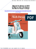 Full Download Solution Manual For Basics of Web Design Html5 Css 5th Edition Terry Felke Morris Harper College PDF Full Chapter