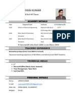 Aryan Kumar Resume