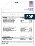 Antony T Environmental Health Safety Specialist Officer Resume