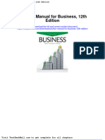 Full Download Solution Manual For Business 12th Edition PDF Full Chapter