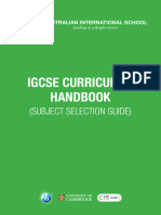 AIS - IGCSE-Curriculum-Handbook-2018-2019