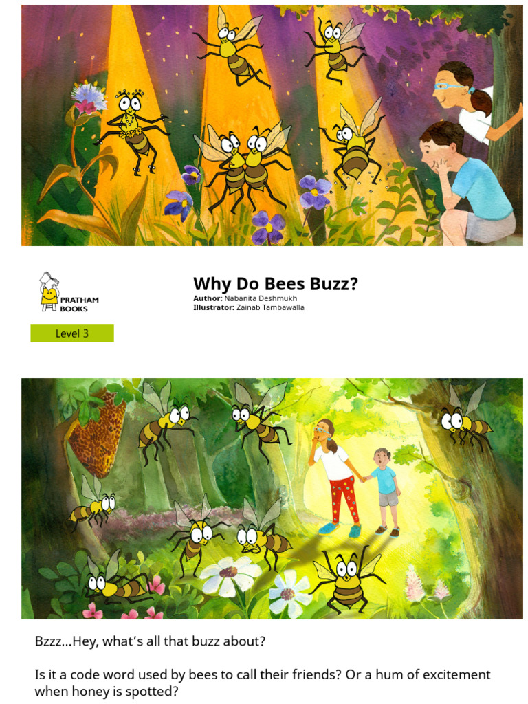 3625 Why Do Bees Buzz | PDF | Honey Bee | Creative Commons License