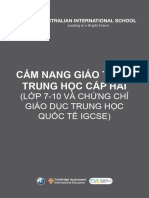 Lower Secondary Curriculum Handbook VIETNAMESE