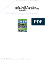 Full Download Test Bank For Health Promotion Throughout The Life Span 9th Edition by Edelman PDF Full Chapter