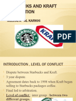 Starbucks and Kraft Negotiation