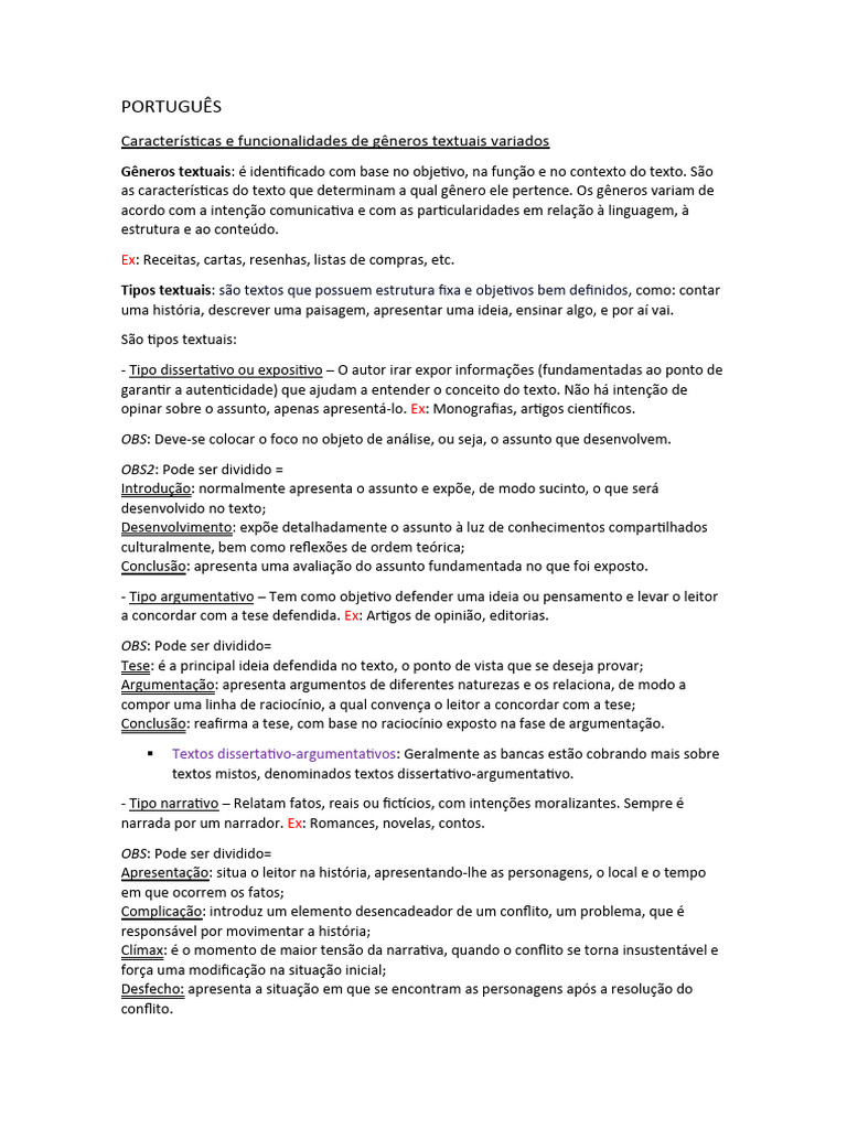 PORTUGUÊS | PDF | Artes Linguísticas e Disciplina