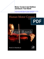 Instant Download Human Motor Control 2nd Edition Rosenbaum Test Bank PDF Full Chapter