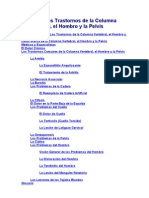 Los Trastornos de La Columna Vertebral