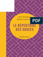 Le Répertoire Des Sauces (Éric Trochon Brian Lemercier)