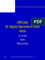 Lecture 23 Regulatory Requirements For Accident Analysis